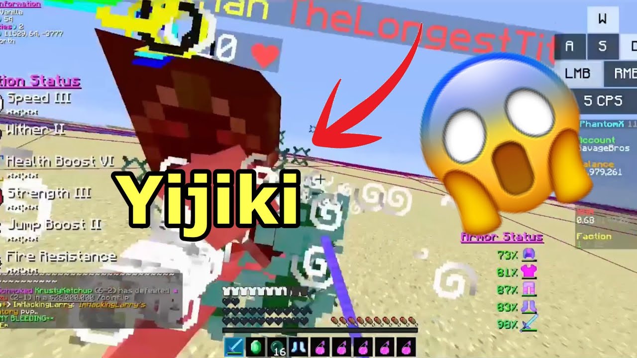 CosmicPvP Almost Dropping A Kid In Nice Yijiki