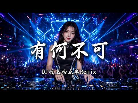 DJ凌晨两点半 - 有何不可 (女版)｜DJ Remix 动态歌词MV