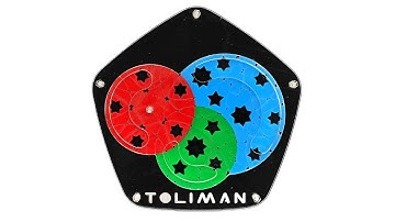 Toliman -  Intersecting circles puzzle
