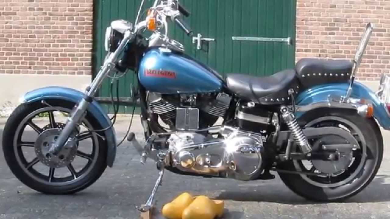 Harley Davidson Fxe 10 Laufend Running Youtube