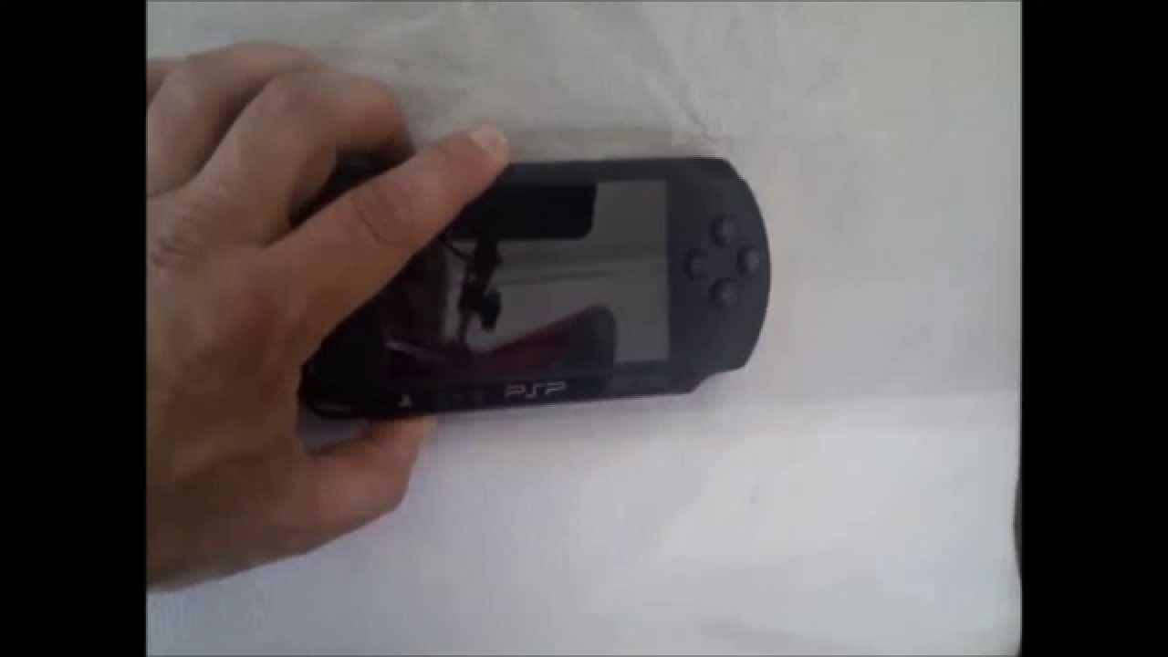 Как снять видео с экрана psp