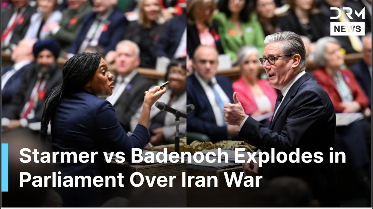 UK's Starmer, Op Leader Badenoch Clash in Parliament Over Iran War and UK Military Response | AC1G