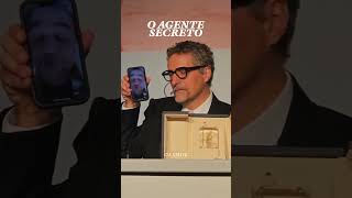 “Eu queria tanto estar aí com todos vocês”, disse Wagner Moura em coletiva de imprensa após Cannes