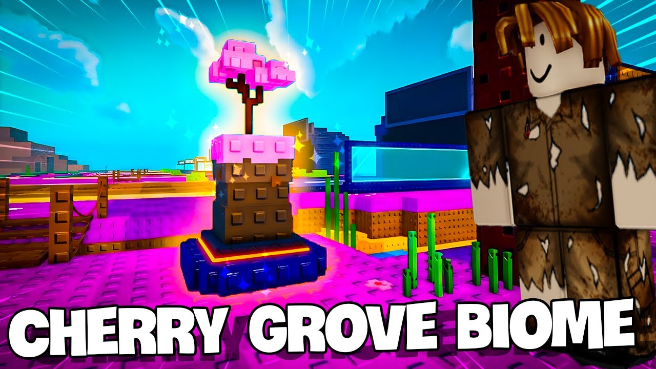I Unlocked the NEW Cherry Grove Biome in Plants vs Brainrots!