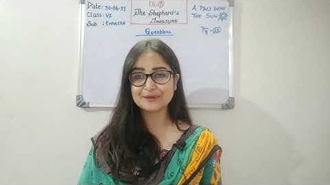 CLASS VI ENGLISH 30-06-2021 by Ms. SHWETA SHUKLA