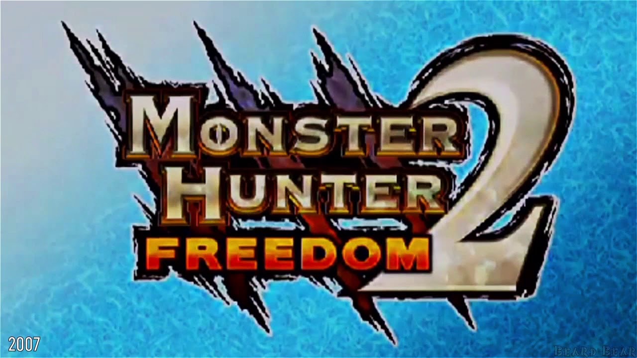 Monster Hunter logos through time