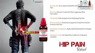 Top Homeopathic Remedies for Hip Pain | Bryonia, Rhus Tox, Eupatorium Perf, Colocynthis & Acid Phos screenshot 1