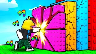 картинка: Каждую секунду +1 СИЛЫ для разрушения стен в Roblox!