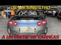 Nissan GTR R35 Construyen  Un Coche de Carreras Partiendo de un Siniestro GPA Motorsport