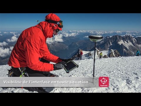 3ds Visualisation du sommet du mont-Blanc avec Leica Captivate