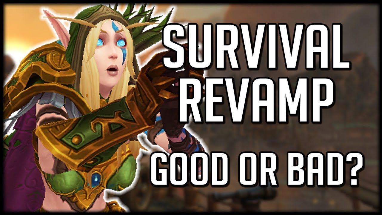 SURVIVAL HUNTER REVAMP - An Entirely New Spec! | WoW Battle for Azeroth