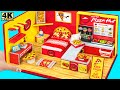 ❤️ How To Make Miniature Pizza Hut Bedroom from Cardboard ❤️ DIY Miniature Cardboard House #261 ❤️