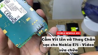 [ Mobile NewOld. #55 ] Pick Up Your Screwdriver and Replace the Charging Port on the Nokia E71 - ...