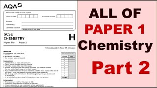 2023 Chemistry Paper 1 Exam Questions and Answers (REVISION) screenshot 3