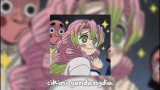 cikini gondangdia (speed up/reverb)