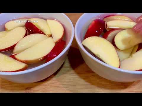 HOW TO KEEP SLICED APPLES FROM TURNING BROWN | KITCHEN