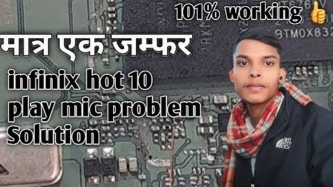 Infinix Hot 10 Play Mic Jamfer full details video..... #repring #mobilereparing #viralvideo viral