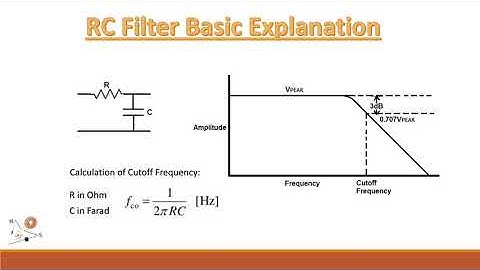 RC Filter Basic Explanation | Low Pass Filter