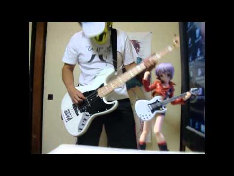 千本桜　ベースで弾いてみた