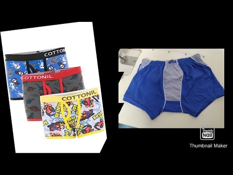 طريقة عمل البوكسر الرجالي باترون وقص وخياطة 