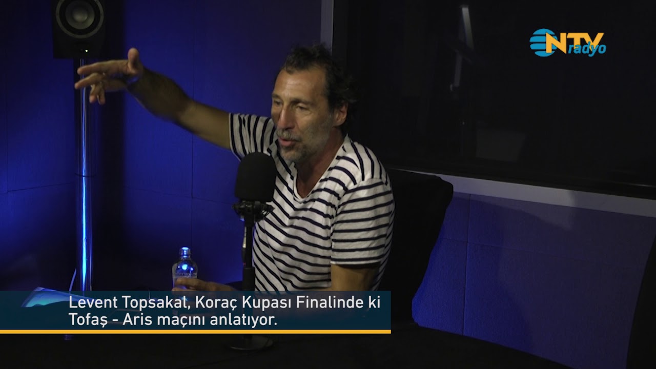 Levent Topsakal, Koraç Kupası Finali'ndeki Tofaş-Aris maçını anlatıyor.