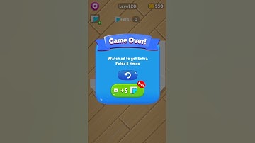 Paper Fold Craft Jelly Level 20