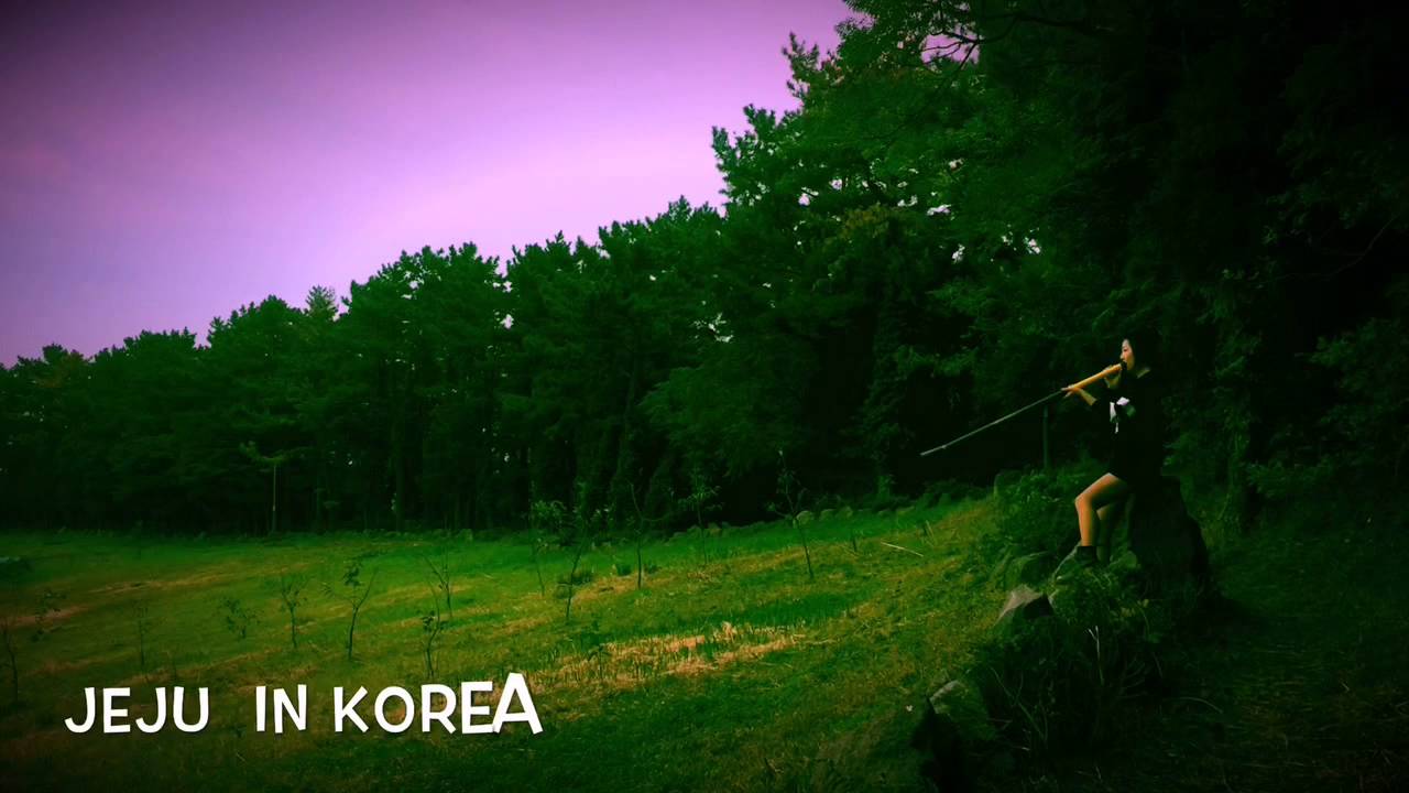 Beat Rira - Jeju in Korea with didgeridoo (nature/sound/instrument)
