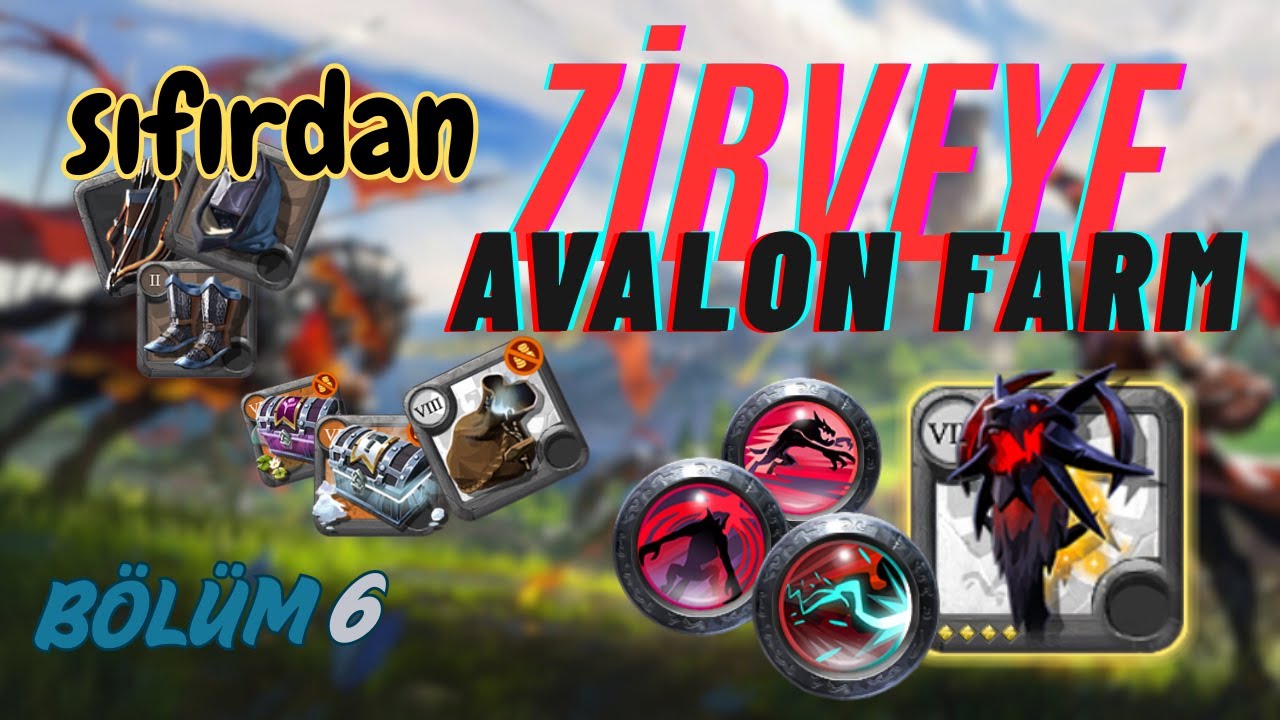 Sıfırdan Zirveye Bloodmoon Staff Avalon Farm | Albion Online Türkçe Rehber #6