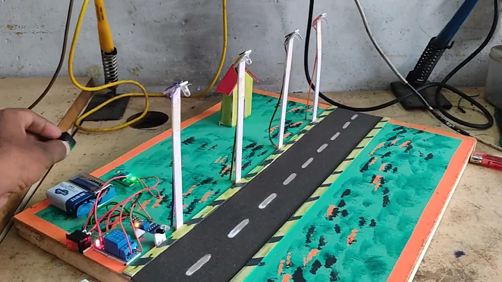 automatic street light sensing vehicle movement