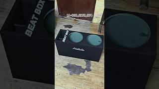 Car Subwoofer tuned enclosure design by Beat Box 12" Aura subwoofer #car #subwoofer #enclosure