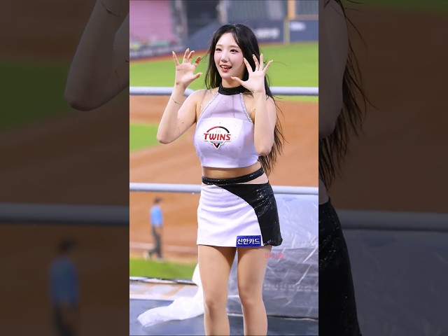 ???? 누가 잠실에 귀여운 냥이를 풀어놨어!? ???? ✨ 서여진 Seo Yeojin 徐如辰 치어리더 아웃송 직캠 fancam