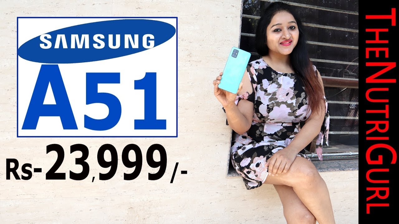 Samsung Galaxy A51 - Unboxing & Overview in HINDI (Indian Unit)