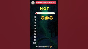 Guess the opposite words quiz! Can you score 10/10? #oppositewords #shorts