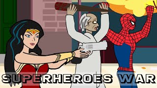 Чудо-женщина-полицейский против бабушки, криминал-человек-паук - смешные анимационные супергерои
