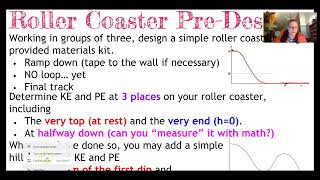 AP PHYISCS: Roller Coaster Lab Instructions