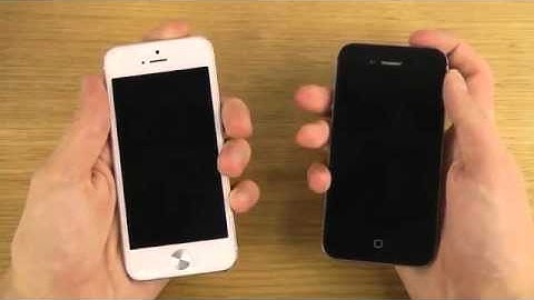 iPhone 5 iOS 7 Beta 4 vs iPhone 4S iOS 7 Beta 4  Which Is Faster238