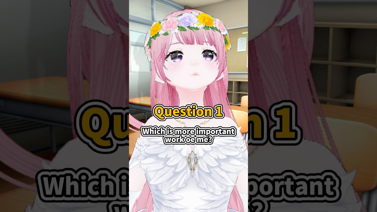 恋愛経験に左右されるリスニングテスト #vtuber #shorts #くつずれデイズ #音源お借りしました