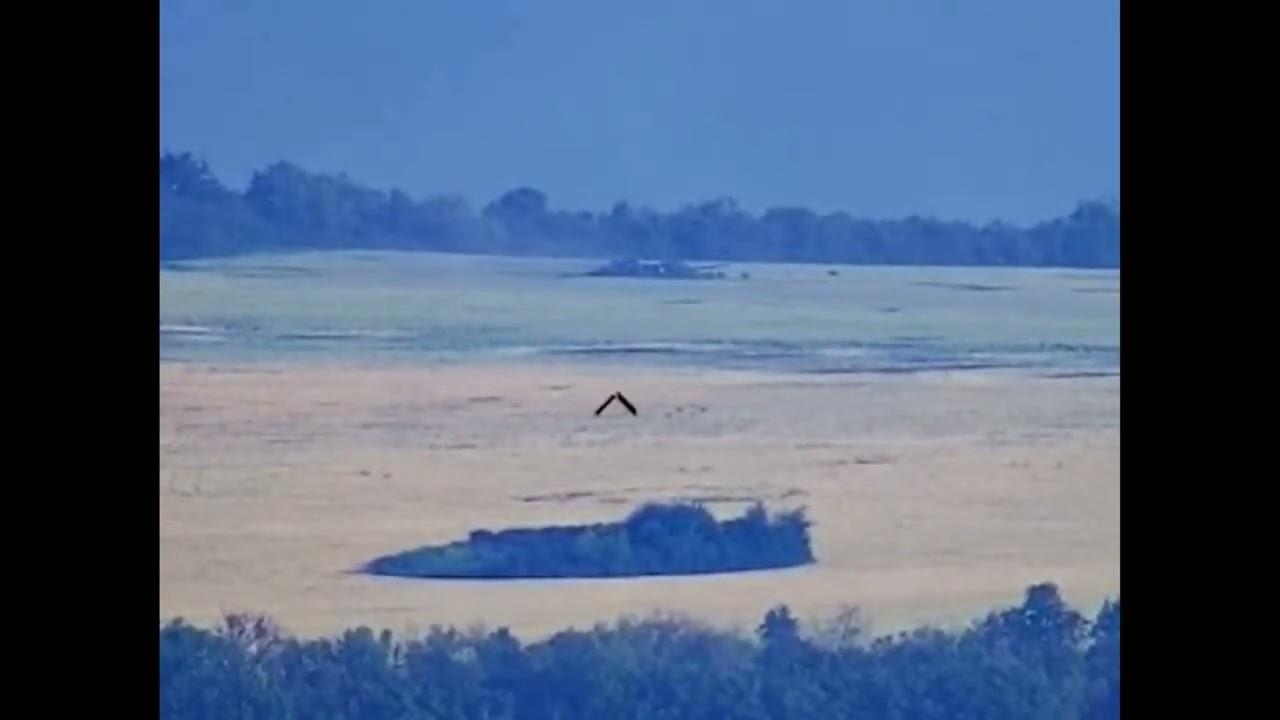 Ukraine - Shelling and destruction of Russian tanks by Ukrainian forces. Combat footage. War footage