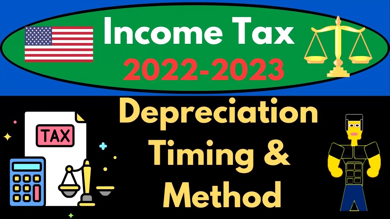 Depreciation Timing & Method 6536 Tax Preparation 2022 2023