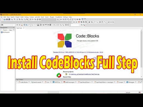 CodeBlocks IDE Download & Installation on Windows 10/11 [2024 Update] MinGW GCC Compiler | C & C++