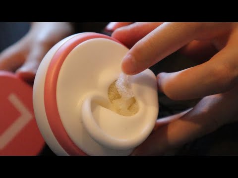 【ASMR】綿詰耳を強めに指耳かきして綿をさらに奥に詰める音フェチ