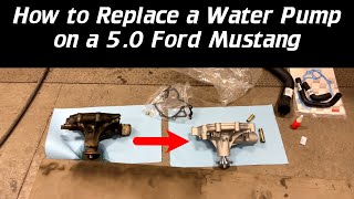How to replace the water pump on a 5.0 Foxbody Mustang, or Solve those Cooling Problems Part 1