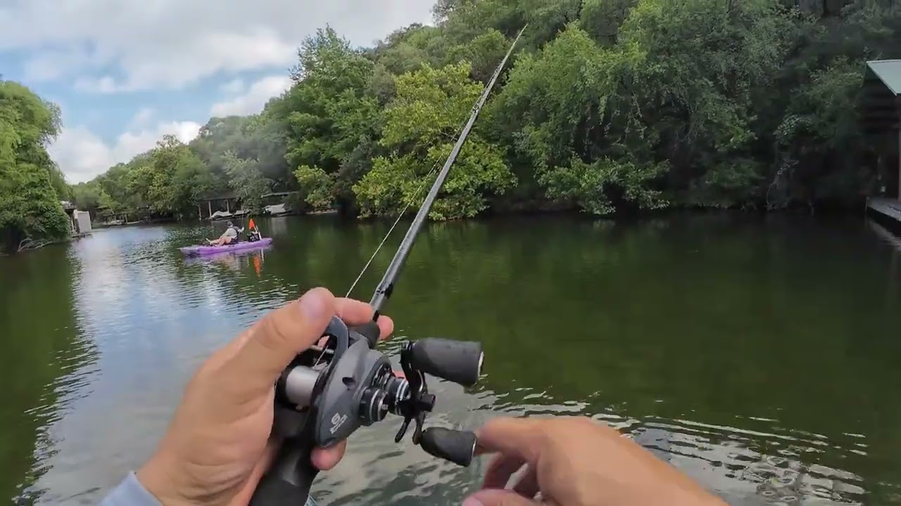 Lake Austin #kayak #bass #fishing