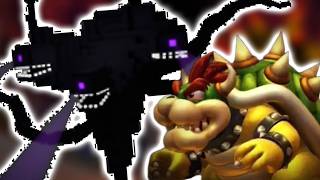 New Super mario bros U final boss, but redubbed with Minecraft Story Mode sounds