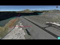 Nuuk airport northwest slope fill recap using malik hansens panoramas 2024 03 23