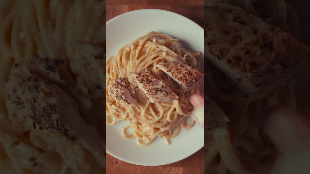 this cat loves italian food.