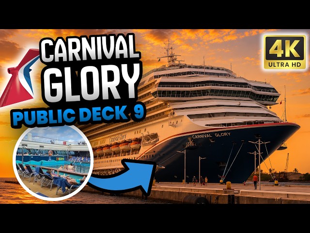Carnival Glory Deck 9 Tour - YouTube