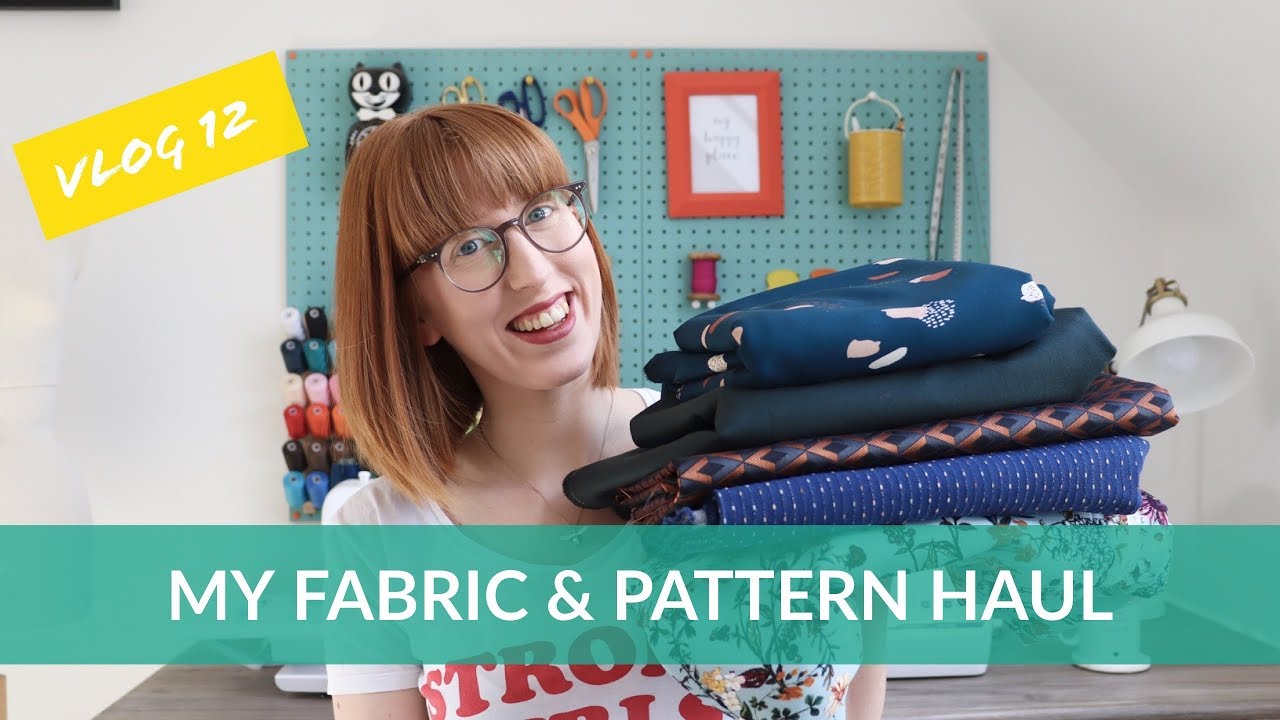 Vlog 12: Fabric & Pattern Haul - YouTube