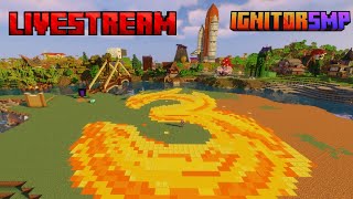 Lets go caving on the  IGNITORSMP🔥 Livestream 🔥  #minecraftlivestream @nietvries