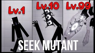 Evolution of SEEK Mutant Roblox Doors- People Playground 1.26 beta